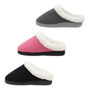 Wholesale - *OUTSIDE OF CA* WOMEN KNITTED SLIPPERS 3-ASST COLORS-3-ASST SIZE C/P 36, UPC: 15776676771